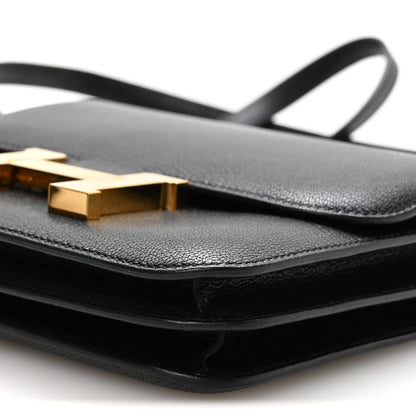 Hermes Chevre Mysore Constance 18 Black 10 of 11