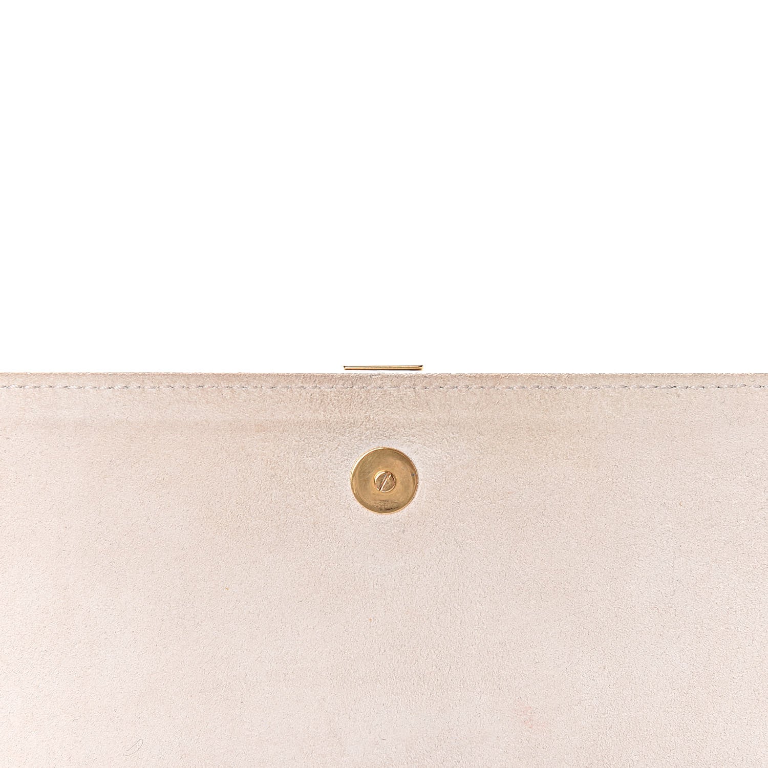 Saint Laurent Calfskin Classic Y Clutch White 12 of 17