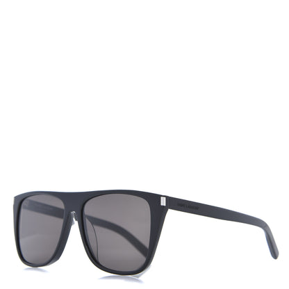 Saint Laurent Acetate SL1 Sunglasses Black 1 of 9