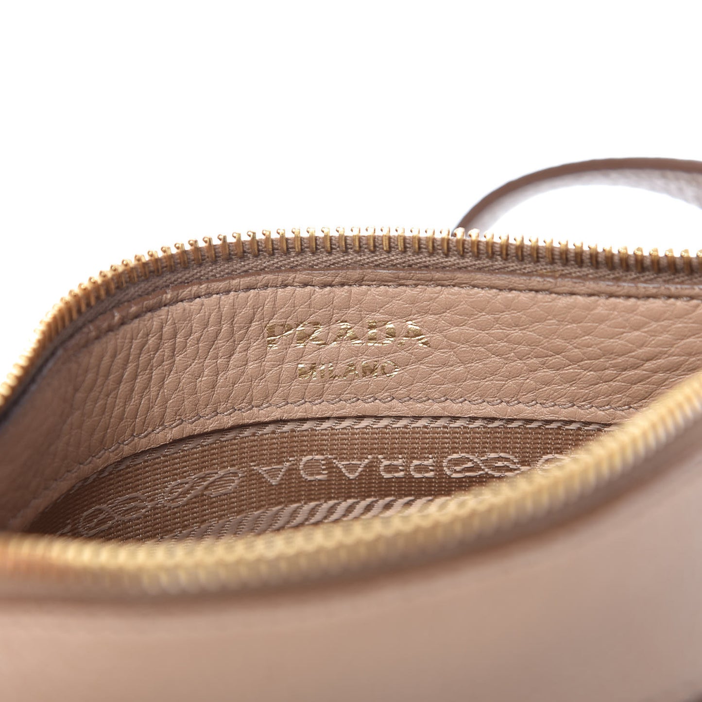 Vitello Daino Belt Bag Cammeo