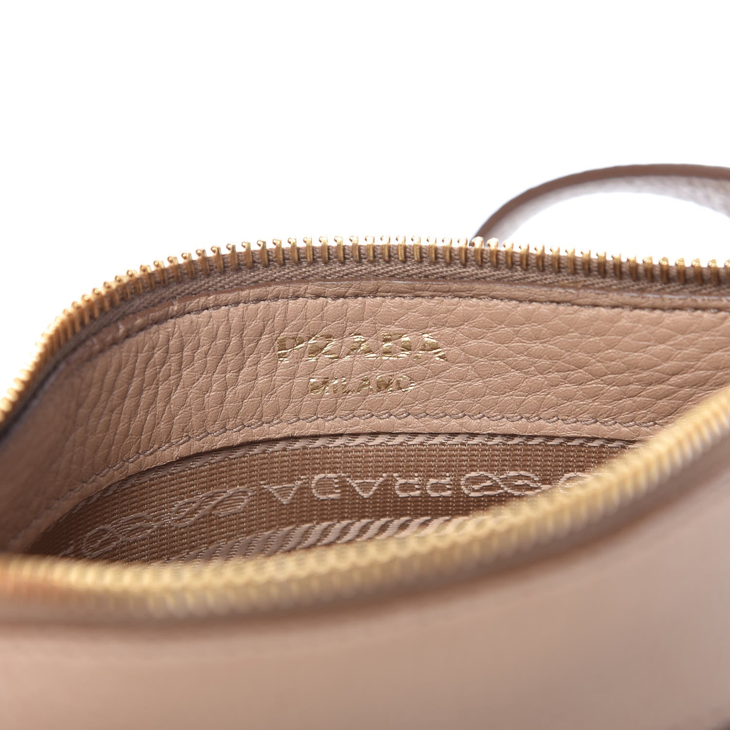 Prada Vitello Daino Belt Bag Cammeo 8 of 11