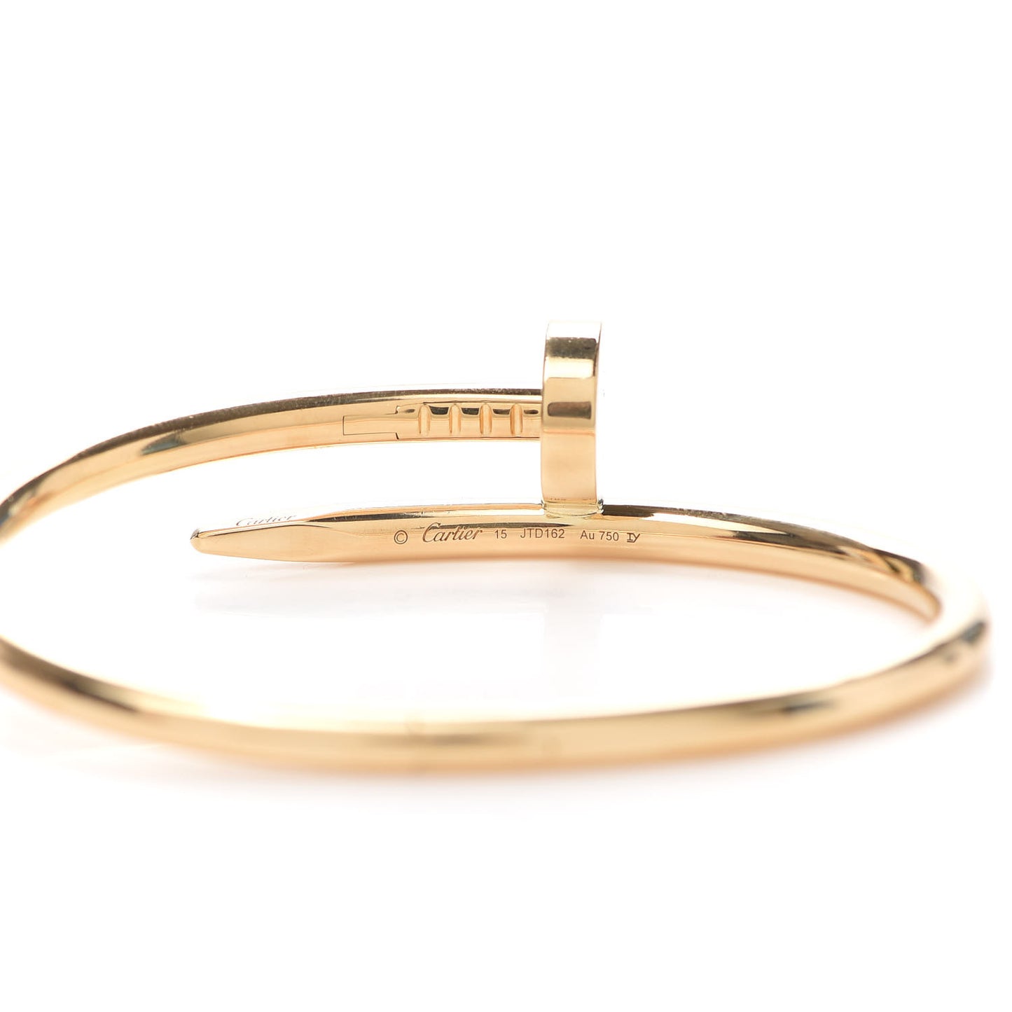 18K Yellow Gold Juste Un Clou Bracelet 15