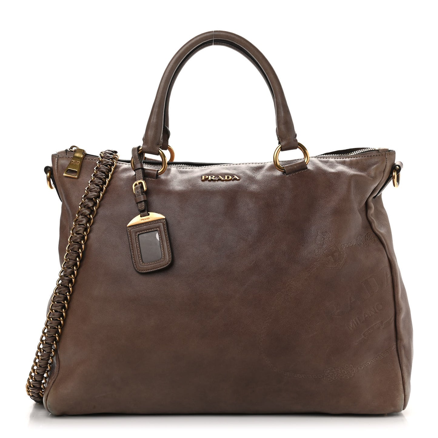 Soft Calf Chain Bag Bambu