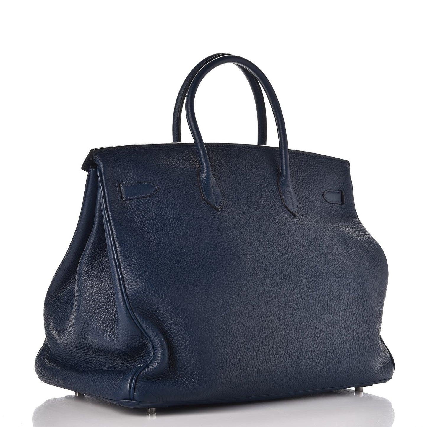 Taurillon Clemence Birkin 40 Bleu De Prusse