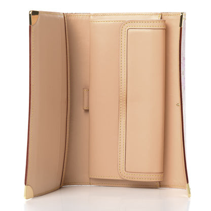 Louis Vuitton Monogram Cherry Blossom Porte Tresor International Wallet Pink 5 of 9