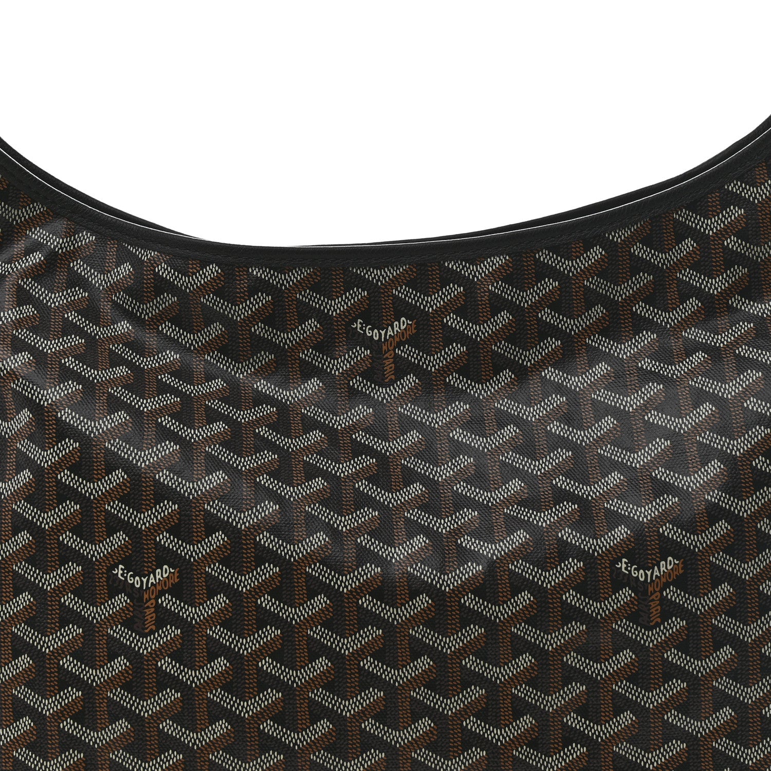 Goyard Goyardine Boheme Hobo Black 10 of 12