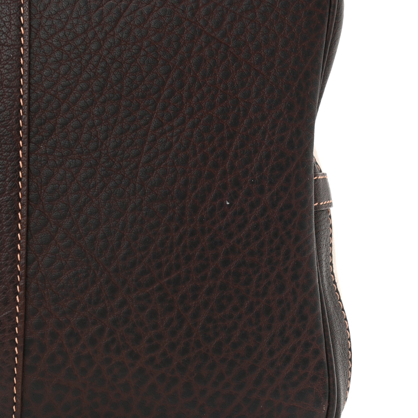 Toile Buffle Gala Garden Party Tote 49 GM Marron Fonce