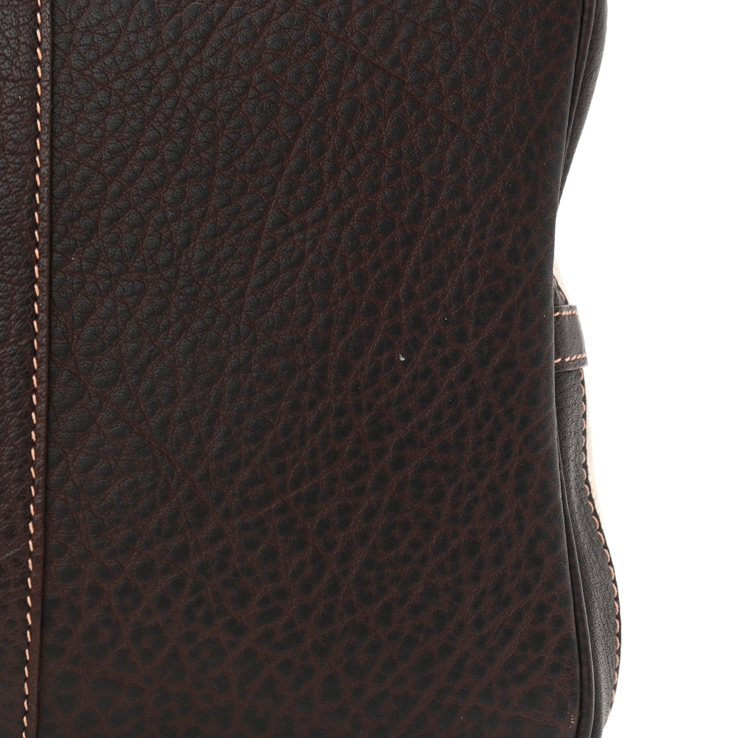 Hermes Toile Buffle Gala Garden Party Tote 49 GM Marron Fonce 14 of 15