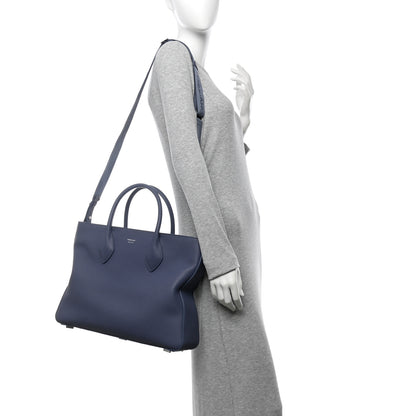 Salvatore Ferragamo Calfskin Medium Star Tote Graphite 2 of 10