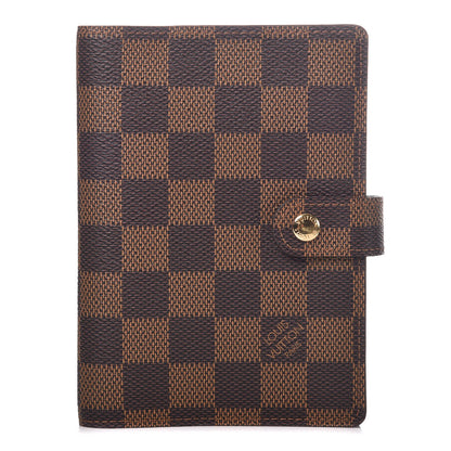 Louis Vuitton Damier Ebene Small Ring Agenda Cover 1 of 6