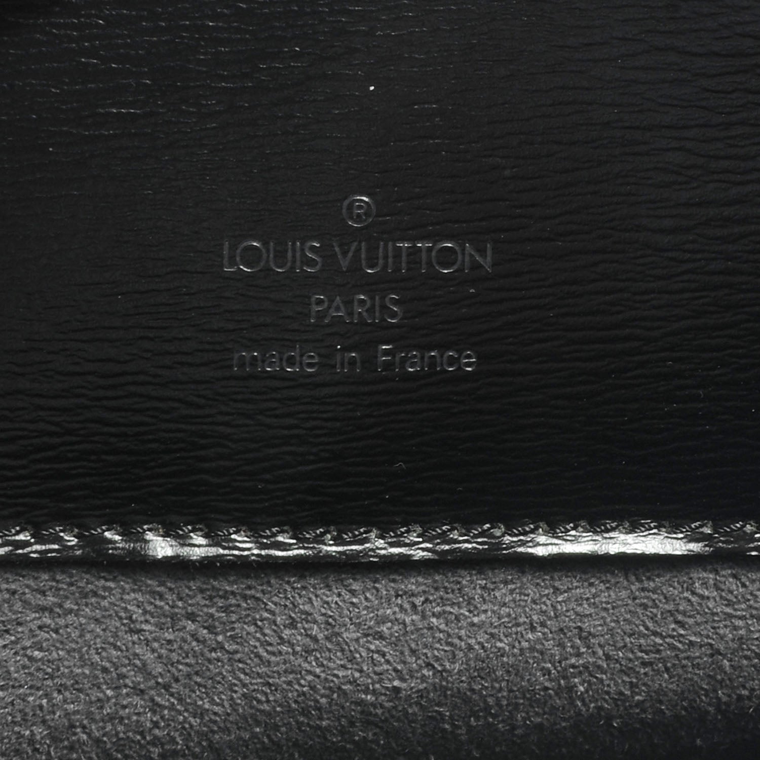 Louis Vuitton Epi Cluny Black 6 of 7