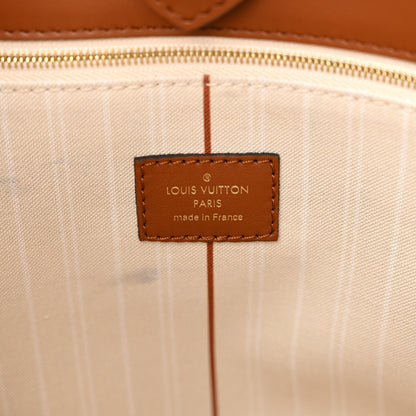 Louis Vuitton Canvas Calfskin Monogram On My Side PM Caramel Tan 6 of 11