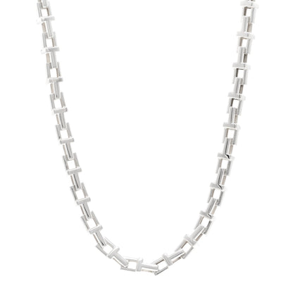 Tiffany Sterling Silver Tiffany T Chain Necklace 1 of 4