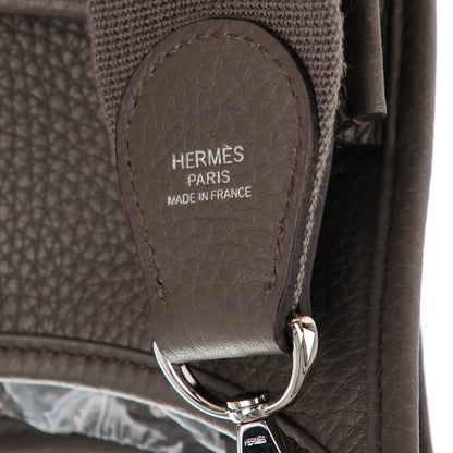 Hermes Taurillon Clemence Evelyne III PM Etain 8 of 8