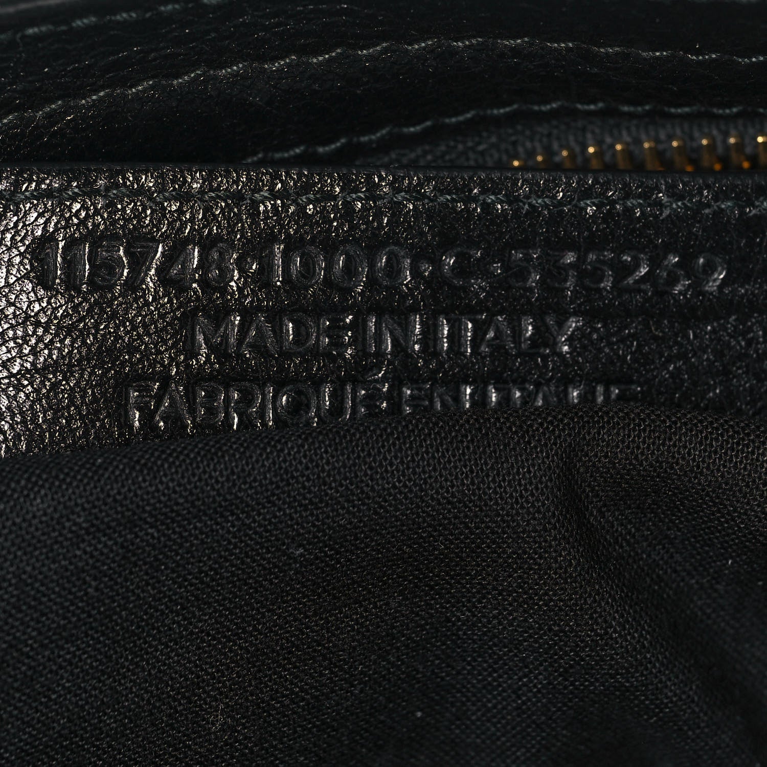 Balenciaga Agneau Classic Gold Hardware City Black 7 of 12