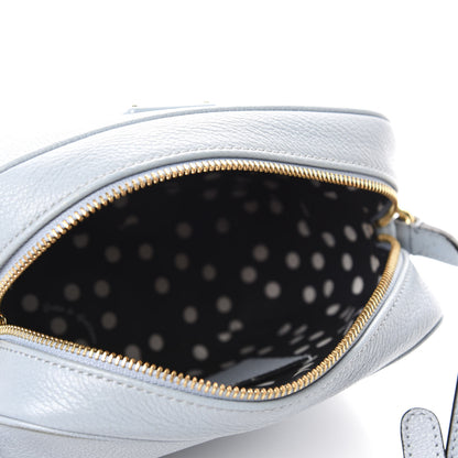 Dolce & Gabbana Calfskin Pom Pom Glam Crossbody Grey 5 of 13