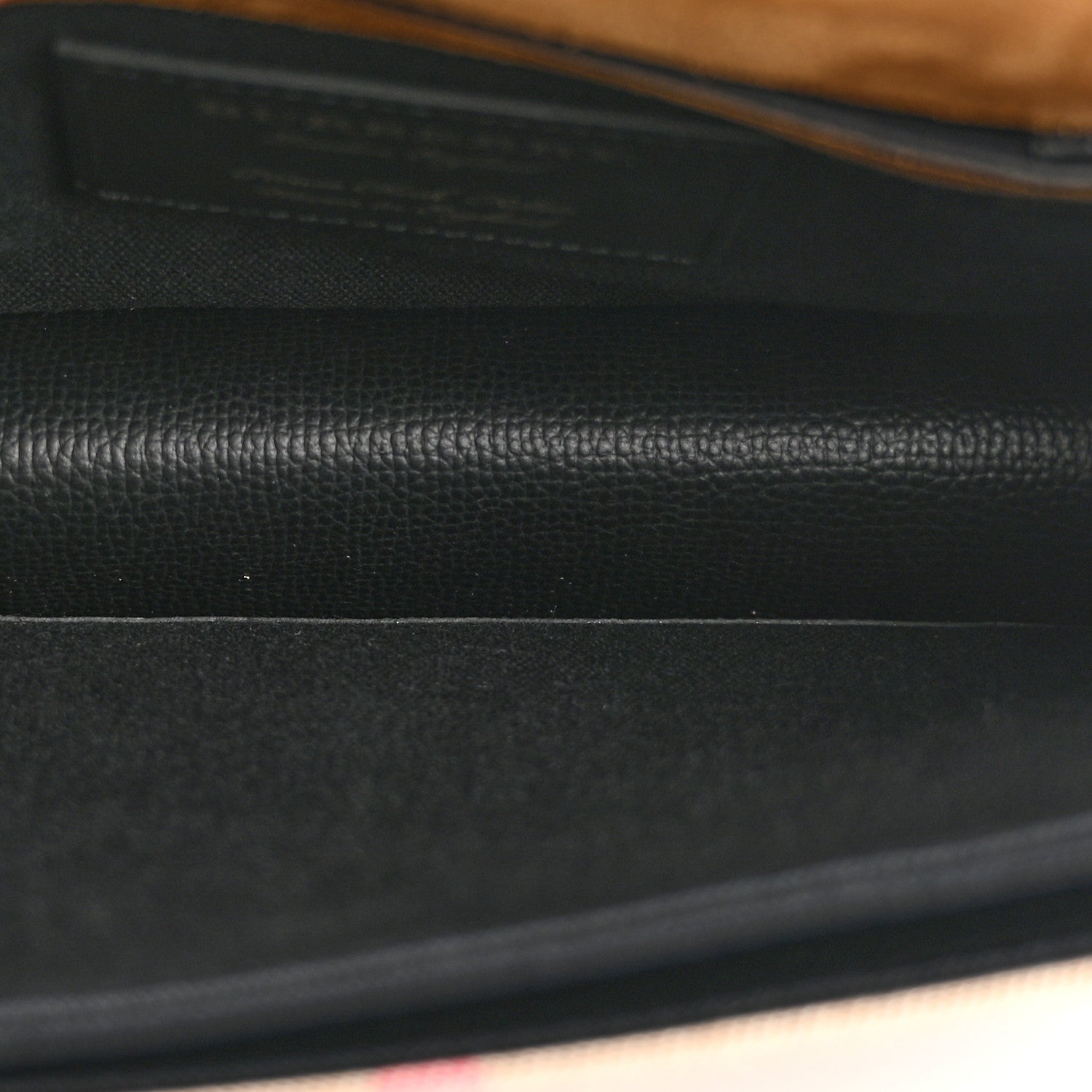 Burberry Derby Calfskin House Check Small Macken Crossbody Bag Black 5 of 11