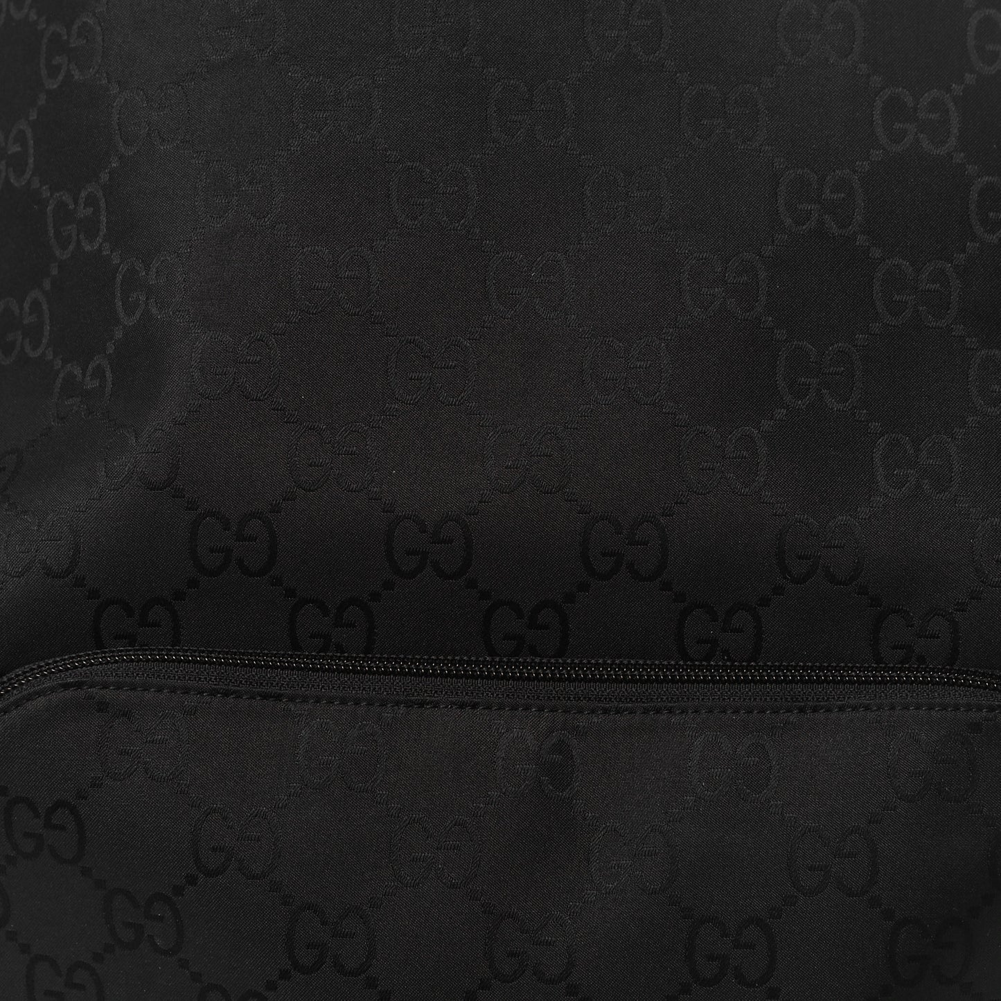 Nylon Monogram Medium Backpack Black