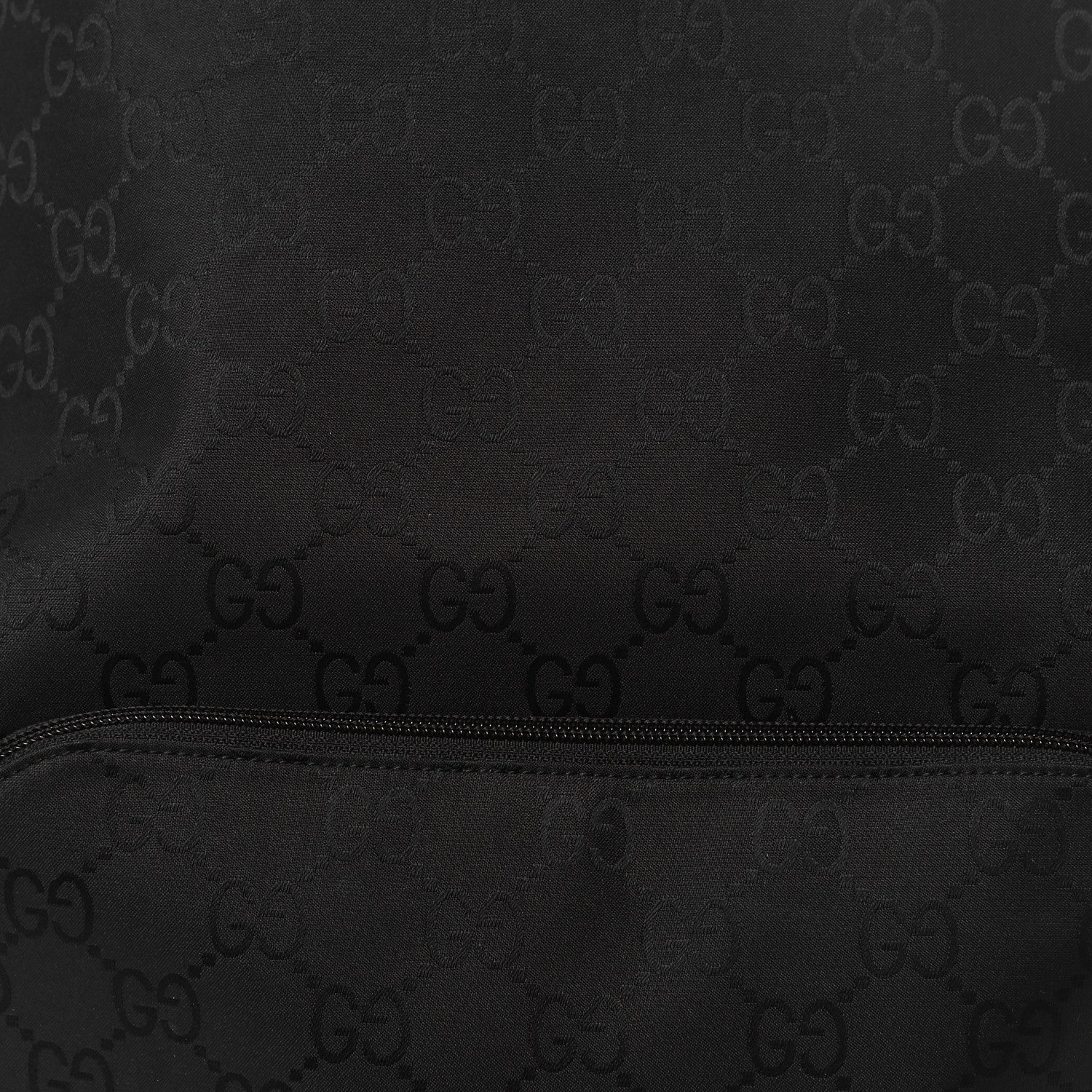Gucci Nylon Monogram Medium Backpack Black 7 of 9