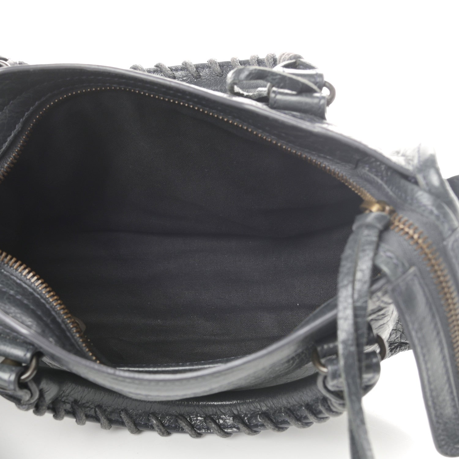 Balenciaga Agneau Classic Hardware Mini City Anthracite 5 of 10