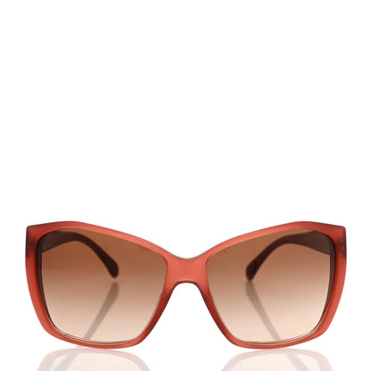 Chanel Acetate CC Sunglasses 5203 Red 2 of 8