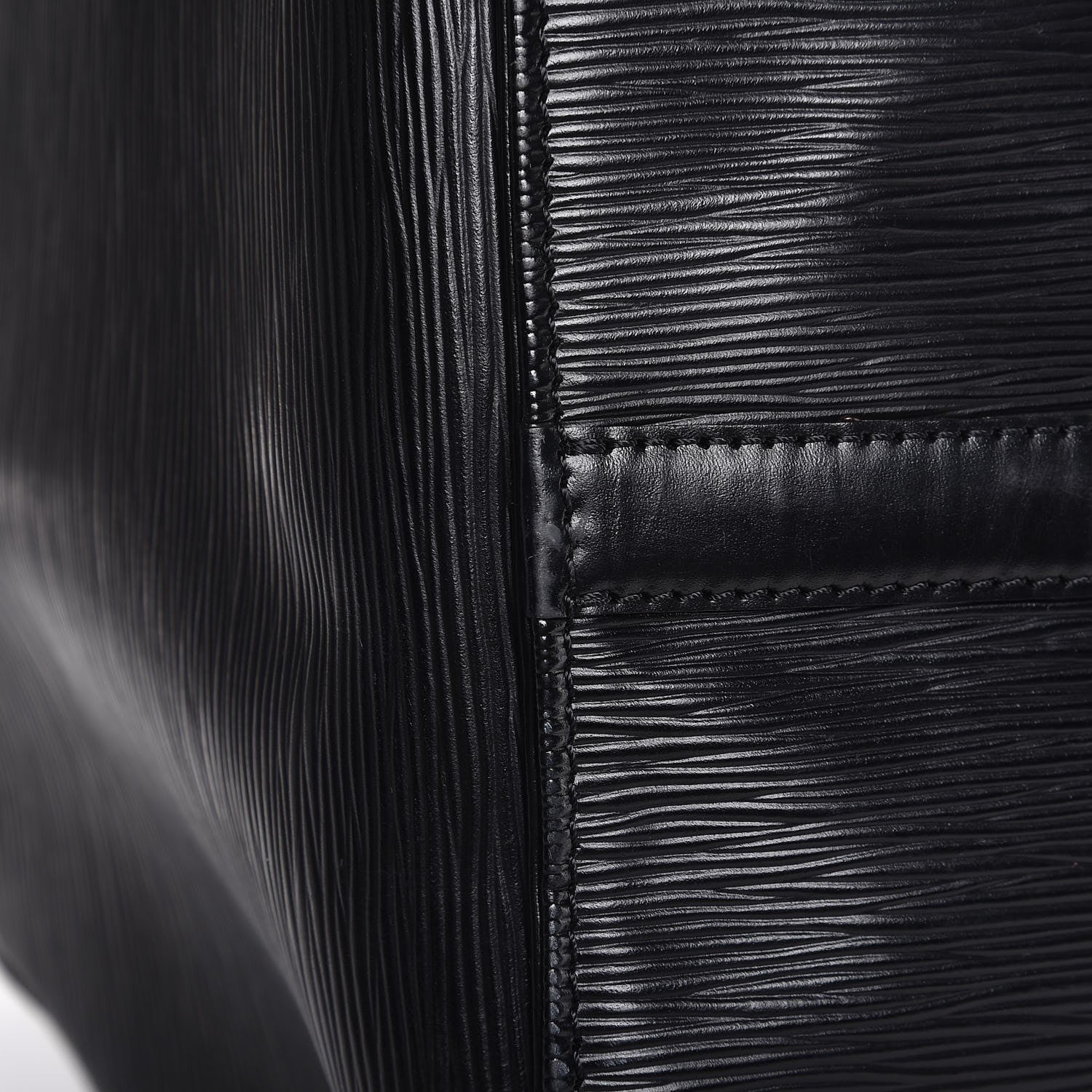 Louis Vuitton Epi Keepall 55 Black 9 of 15