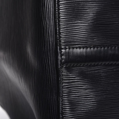 Louis Vuitton Epi Keepall 55 Black 9 of 15