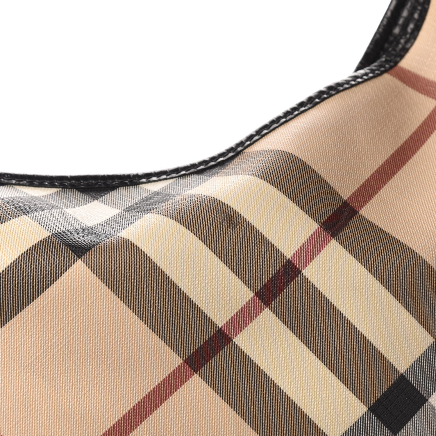 Burberry Supernova Check Large Larkin Hobo Black 9 of 14