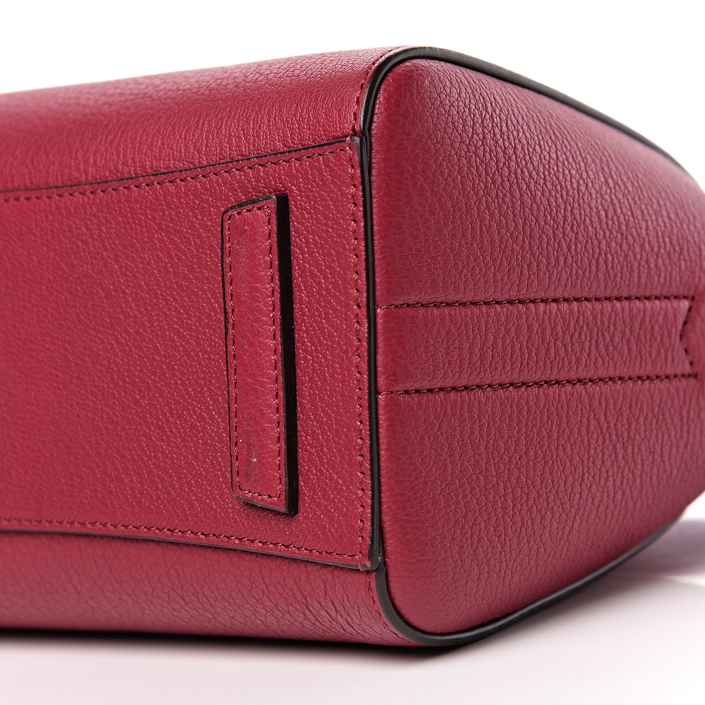 Sugar Goatskin Mini Antigona Fig Pink
