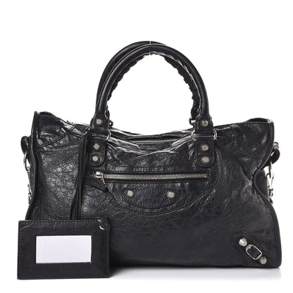 Balenciaga Agneau Giant 12 Silver Hardware City Black 1 of 13