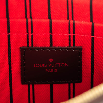 Louis Vuitton Damier Ebene Neverfull MM GM Pochette 6 of 7