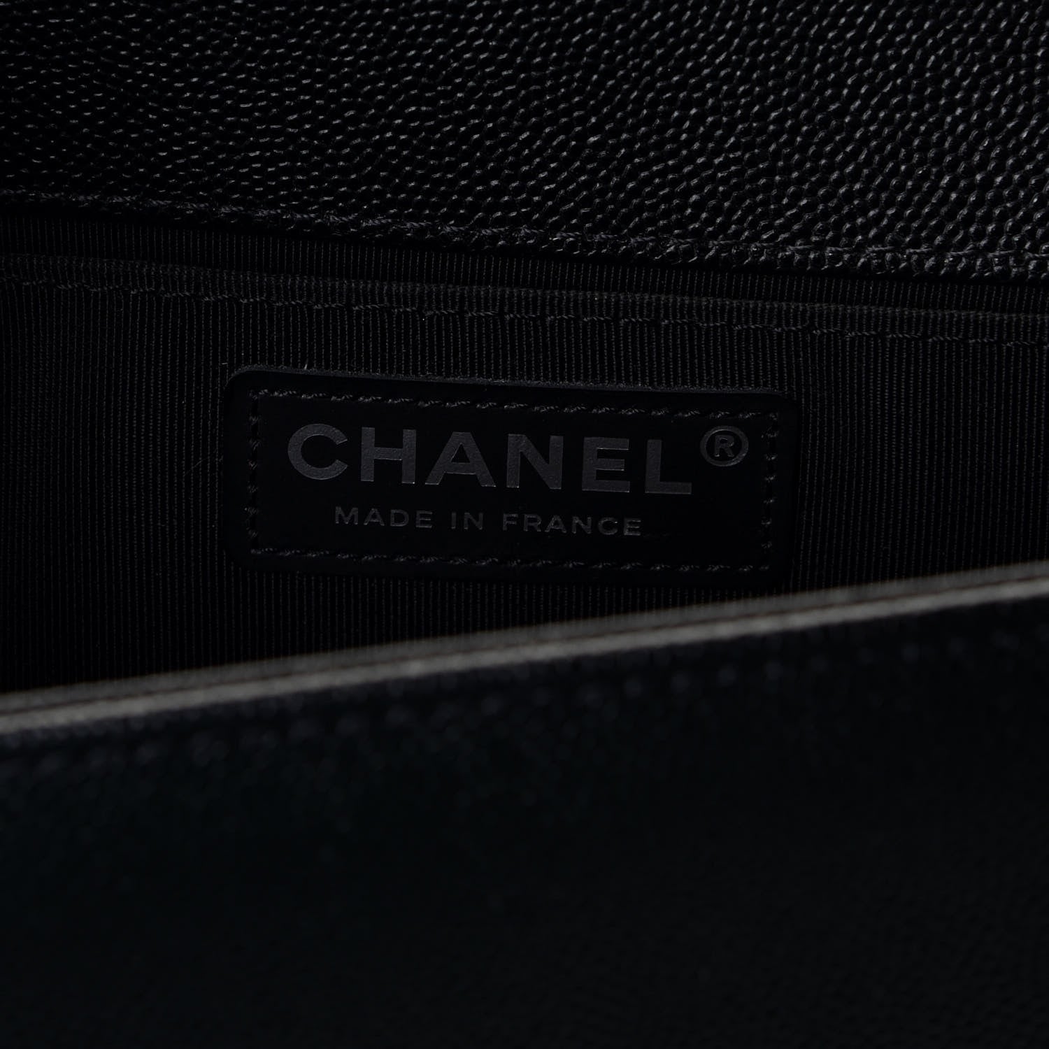 Chanel Caviar Quilted Medium Boy Flap Black 4 of 4