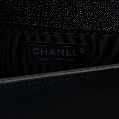 Chanel Caviar Quilted Medium Boy Flap Black 4 of 4