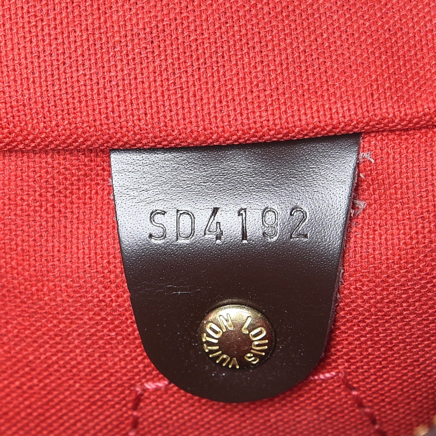 Louis Vuitton Damier Ebene Speedy Bandouliere 25 7 of 12