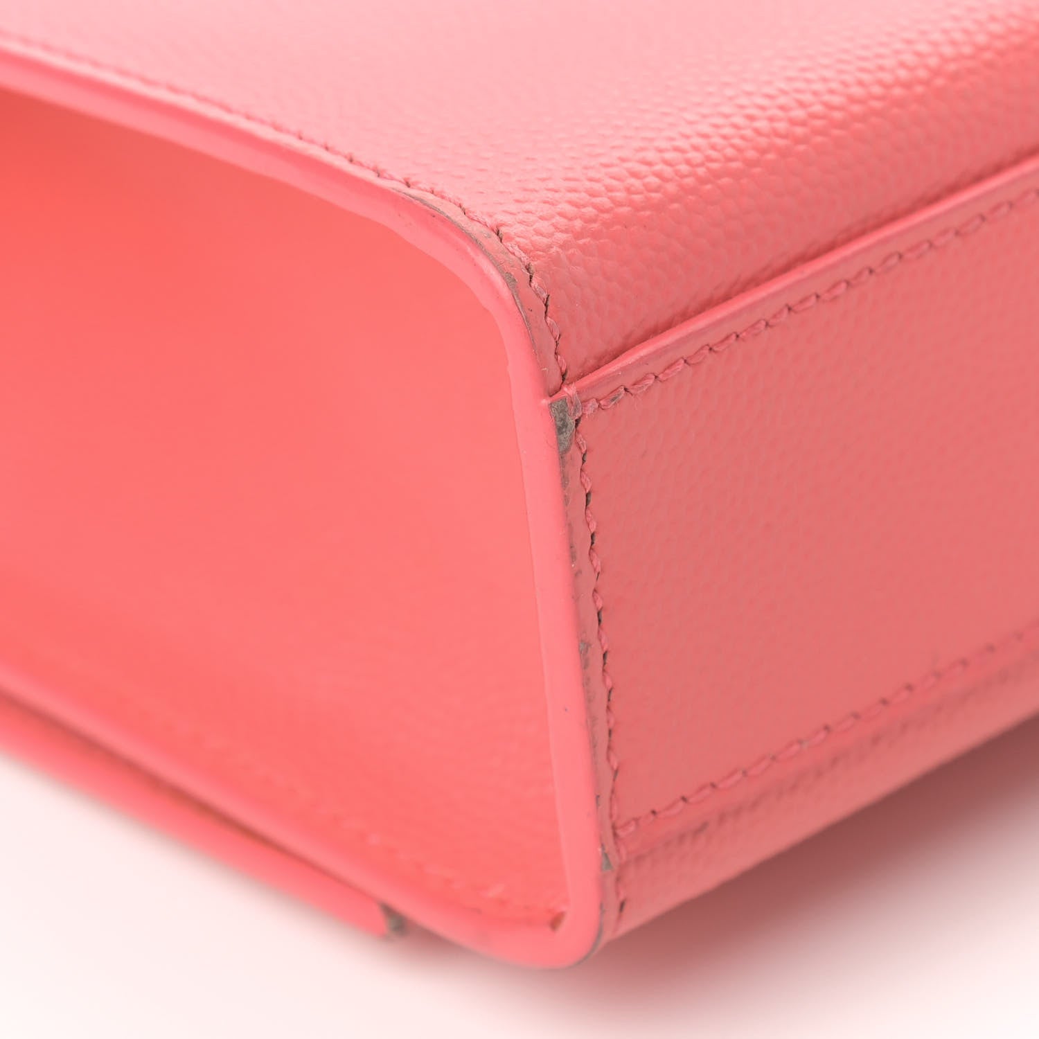 Saint Laurent Grain De Poudre Medium Classic Monogram Kate Satchel Rose Clair 11 of 20