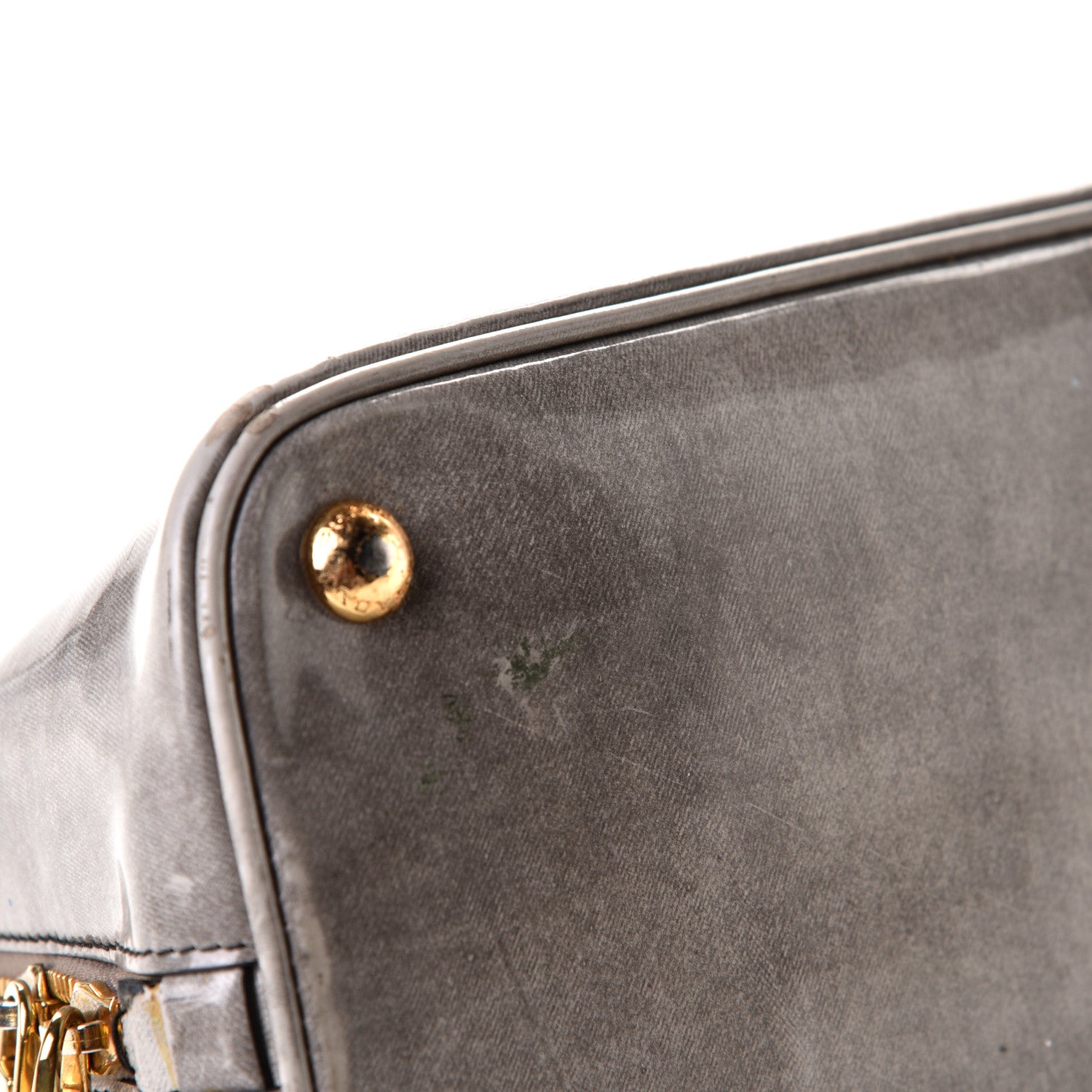 Prada Spazzolato Promenade Tote Quarzo Fume 9 of 11