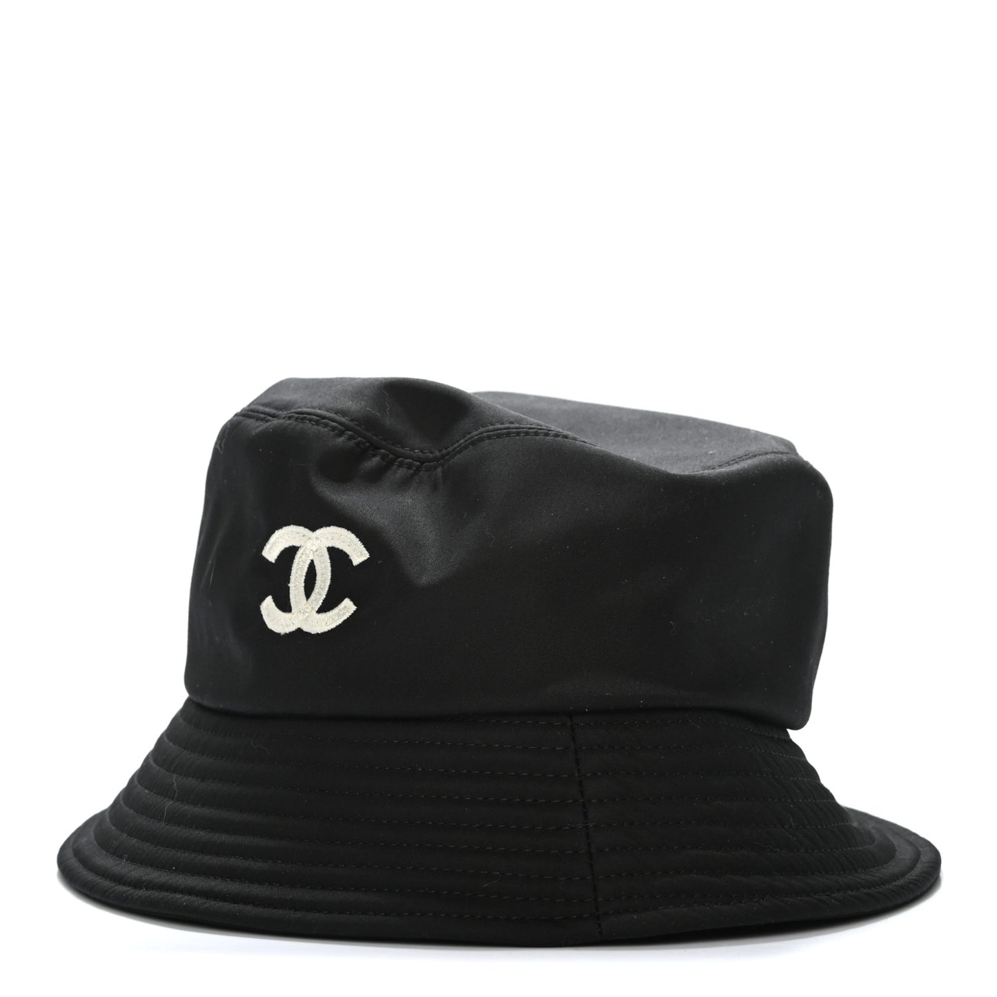 Cotton CC Bucket Hat L Black