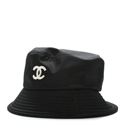Chanel Cotton CC Bucket Hat L Black 1 of 6
