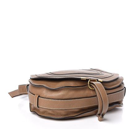 Chloe Calfskin Medium Marcie Round Crossbody Bag Nut 4 of 10