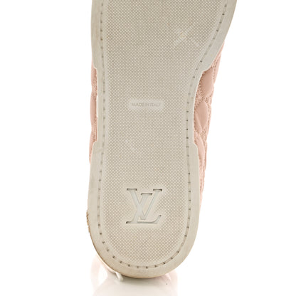Louis Vuitton Calfskin Monogram Stellar Sneakers 37.5 Blush 8 of 12