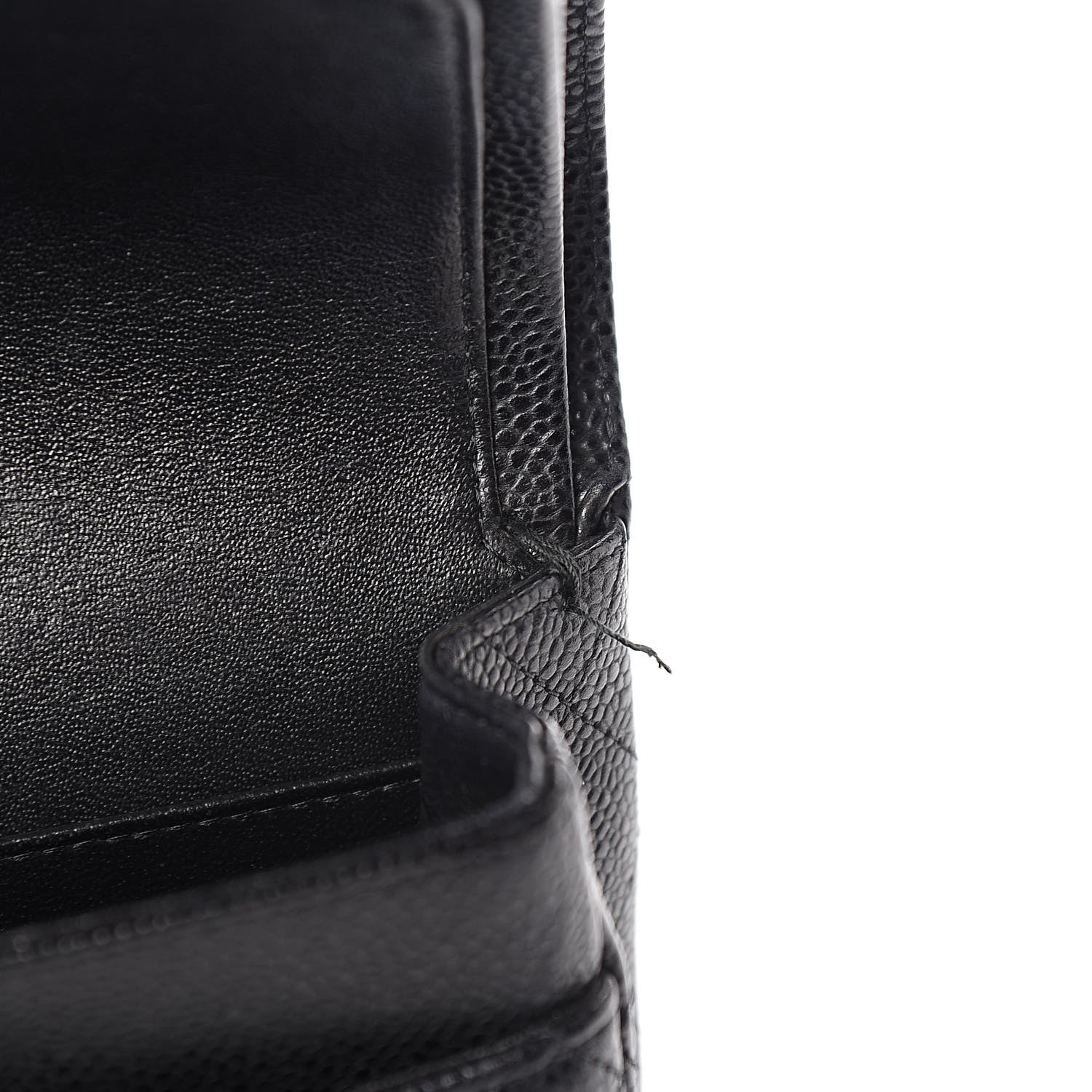 Chanel Caviar Quilted Medium Double Flap Black 10 of 12