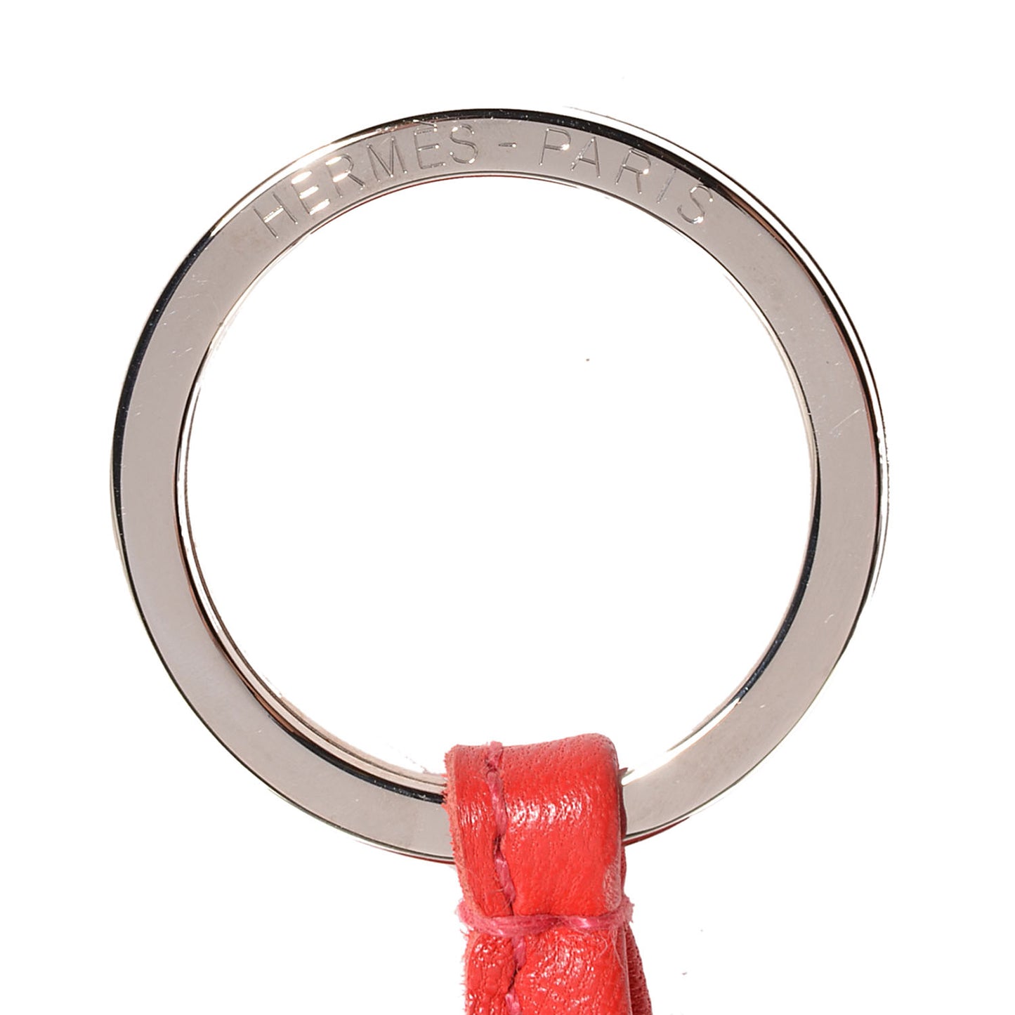Lambskin Carmen Tassel Key Holder Rouge Indienne