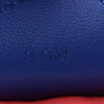 Hermes Milo Lambskin Grigri Rodeo Horse Bag Charm MM Rose Azalee Malachite Bleu Electrique 4 of 6