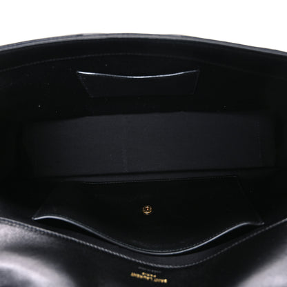 Saint Laurent Lambskin Chevron Quilted Medium Loulou Black 6 of 11