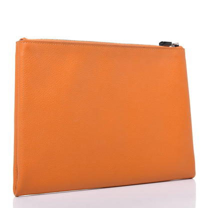 Hermes Evercolor Atout Pouch Abricot Rose Azalee 3 of 18