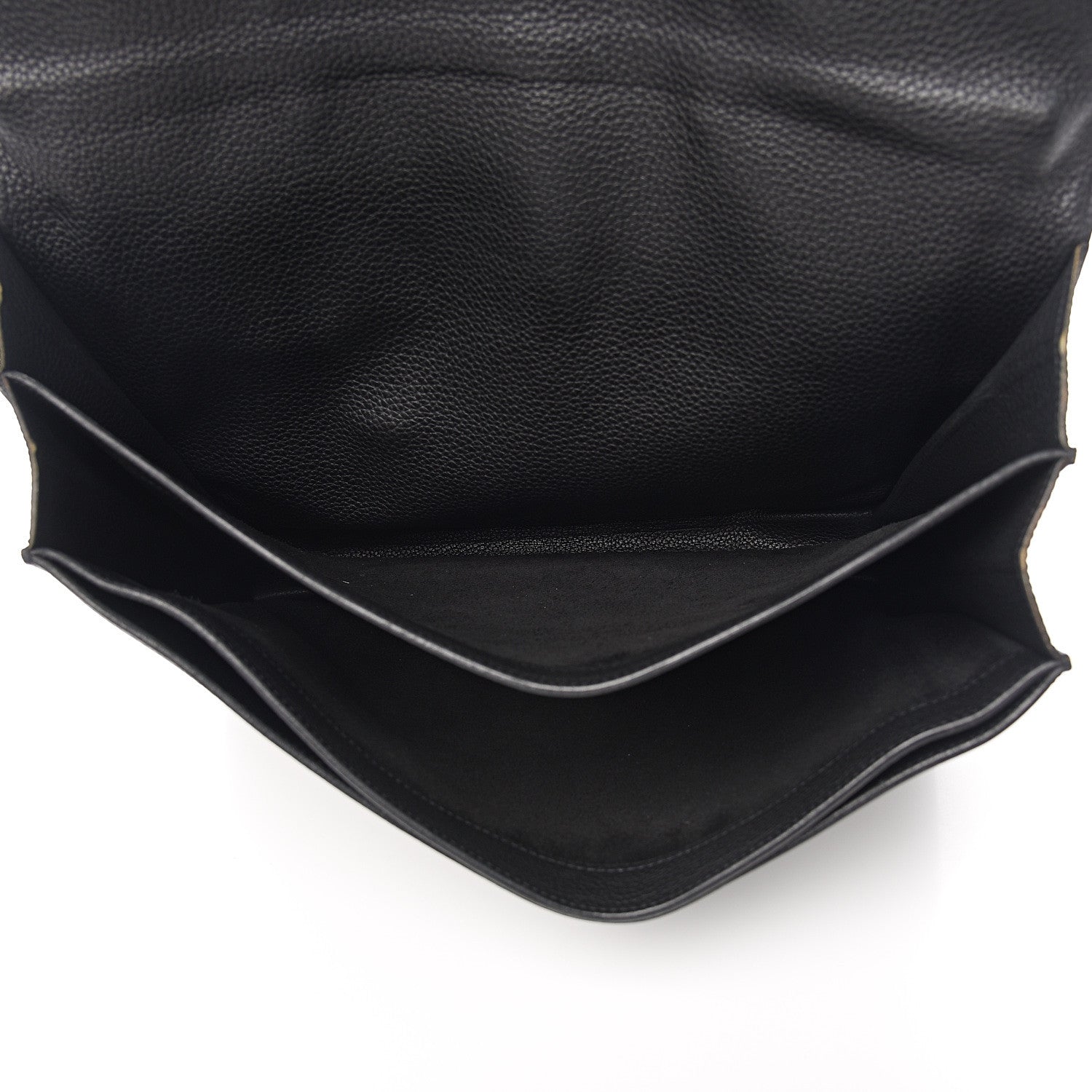 Hermes Taurillon Clemence Sac a Depeche 38 Briefcase Black 4 of 13