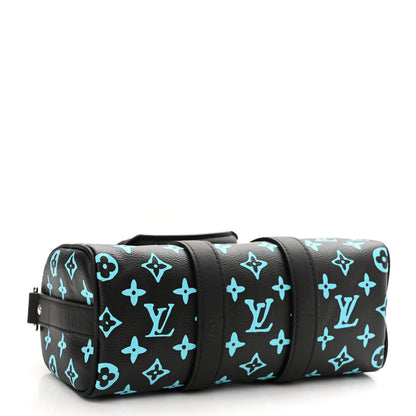 Louis Vuitton Monogram Playground Keepall Bandouliere 25 Black 4 of 10