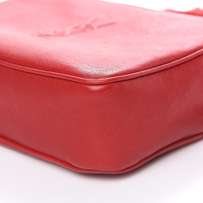 Saint Laurent Calfskin Monogram Small Lou Camera Bag Red 9 of 10