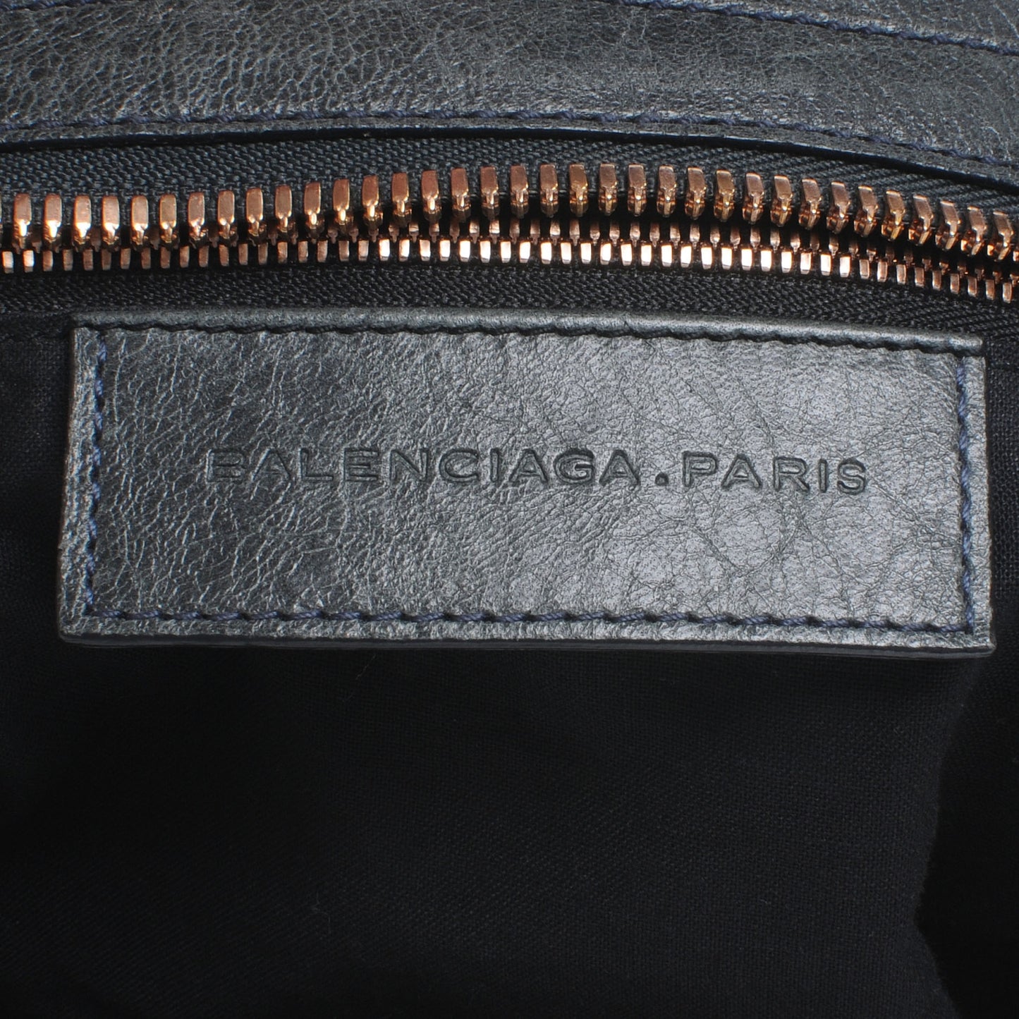 Agneau Giant 21 Rose Gold Hardware Part Time Anthracite