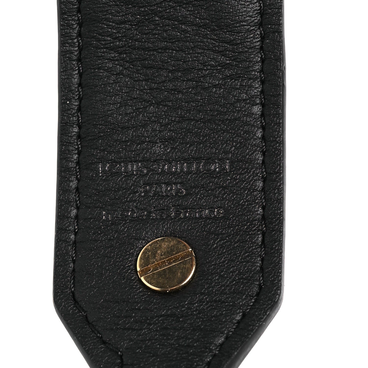 Louis Vuitton Reverse Monogram Bandouliere Shoulder Strap XL Black 3 of 5